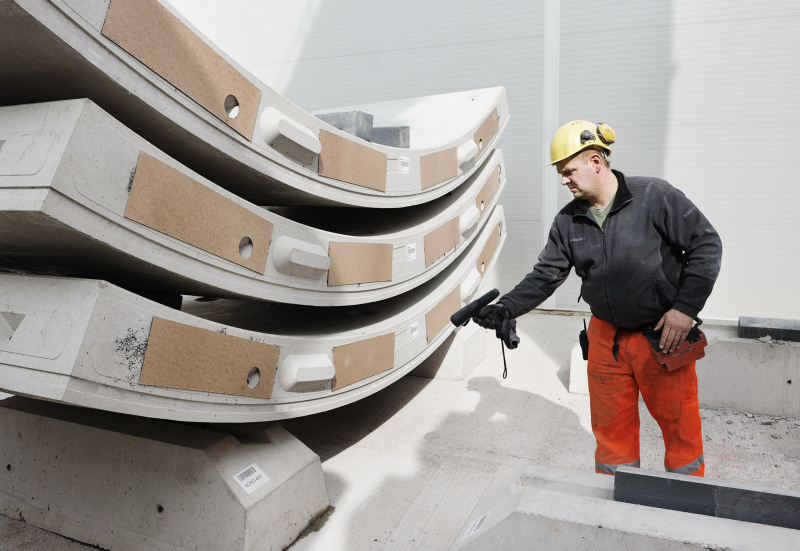 Hochwertige Abstandhalter für eine sichere Lagerung von Tübbing-Elementen